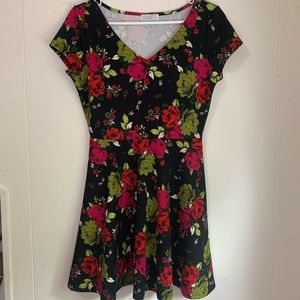 Love Culture Floral Skater Dress